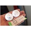 Image 1 : 2 TIMES THE MONEY $  5 DOLLAR STERLING SILVER 1 OZ. CANADA COIN