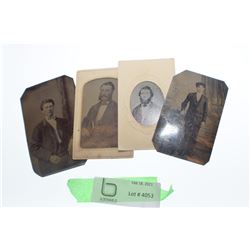 ANTIQUE TINTYPE PHOTOGRAPHS