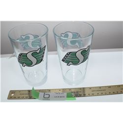 SASK. ROUGHRIDER GLASSES