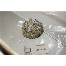 REGIMENT CAP  BADGE -- CAMERON BRITISH BADGE