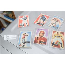 1950s NFL football cards