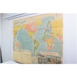 HUGE CBC WAR WALL MAP