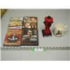 Image 1 : 4 DVDS, COFFEE CUP & TOY FIRE HYDRANT
