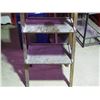 Image 4 : 4 TIER WOODEN SHELF (23 X12 X 68 IN TALL)