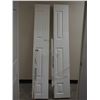6 PANEL TEXTURED CLOSET BI-FOLD (25 1/4 X 76 1/2 IN LONG