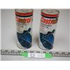 Image 2 : (2X THE MONEY) Sealed castrol snowmobile racing oil vintage tins (total 2)