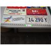 Image 3 : 5 License plates (3 are plastic) plus plastic license plate cover