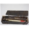 Image 7 : Very old tattoo hammer from Intercon Sasakatoon with stamps and wooden case