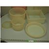 Image 2 : 4 Tupperware storage containers