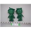 Image 1 : 2 Jolly Green Giant Sprouts Toys