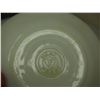 Image 5 : Federal glass platter, bowl, saucers and creamer (7 pieces, one saucer has a chip)