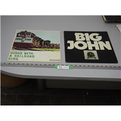 (2X THE MONEY) Big John 1974, John Deere powertrain 1966 songs with a Railroad Ring records