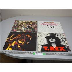 (4X THE MONEY) Rock records (4 of them - good condition)