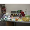 Image 1 : CSI game, glassware plus misc