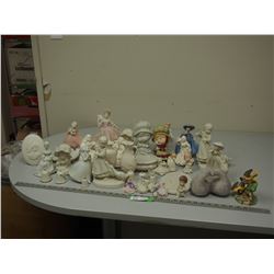 Ceramic figurines and misc