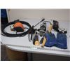 Image 1 : Gloves, air pump, puller, portable light outlets