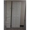 Image 2 : 6 PANEL TEXTURED CLOSET BIFOLD (25 1/4 X 76 1/2 IN LONG)
