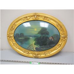 PICTURE IN FRAME VINTAGE (CONVEX OR BUBBLE GLASS)