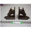 Image 2 : HORSE BOOKENDS (2X THE MONEY)