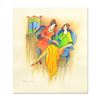 Image 1 : Itzhak Tarkay (1935-2012), Original Mixed Media Watercolor, Hand Signed with Let