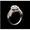 Image 4 : 1.85 ctw Diamond Ring - 14KT White Gold