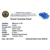 Image 2 : 8.74 ctw Round Mixed Tanzanite Parcel