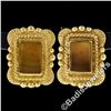 Image 2 : Scott Gauthier 18kt Yellow Gold Rectangular Banded Agate Earrings