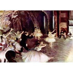 Edgar Degas - Stage Probe