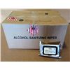 Image 1 : Qty 1 Box (50 Pkg) KLD 75% Alcohol Sanitizing Wipes (60 Wipes/Pkg)