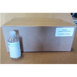 Qty 1 Box (30-8oz Bottles) Biologique Alcohol Antiseptic 70% Gel Sanitizer