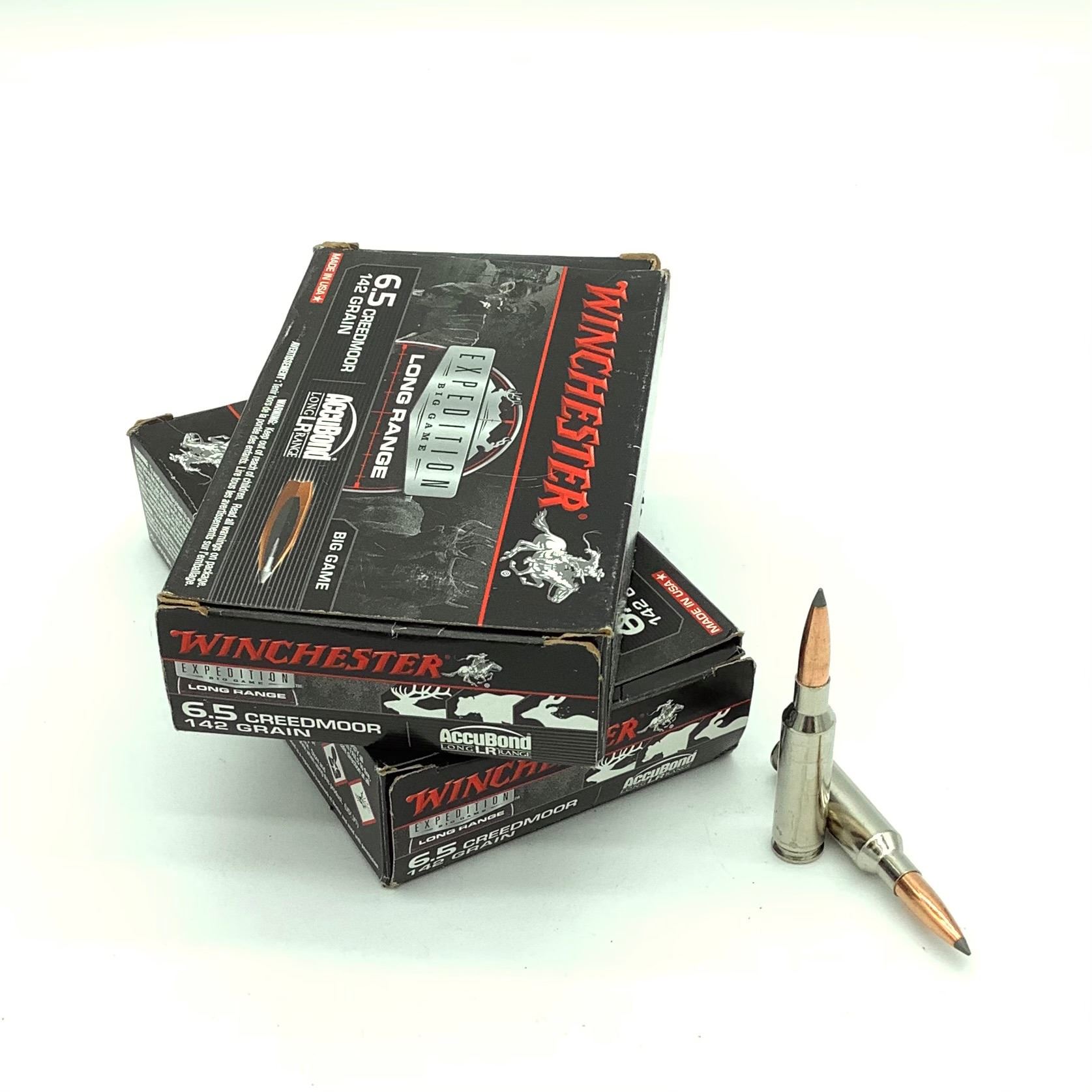 Winchester Expedition Big Game 6.5 Creedmoor, 142 Grain ammunition, 40