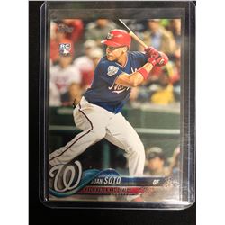 2018 TOPPS BASEBALL #US300 JUAN SOTO RC