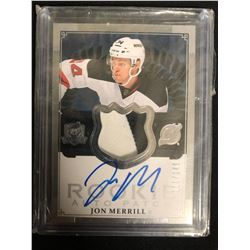 2013-14  Upper Deck The Cup Jon Merrill Rookie Auto Patch 111/249