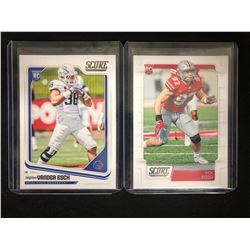 SCORE FOOTBALL ROOKIE CARD LOT