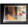 Image 2 : 1997 NBA HOOPS BASKETBALL CARD # 75 - KOBE BRYANT - LOS ANGELES LAKERS