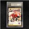 Image 1 : 1990-91 SCORE R/T #103T ED BELFOUR Rookie Card (KSA 9 MINT)