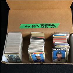 MID 1980s BASEBALL CARD LOT