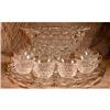 Image 1 : AMERICAN Punch SET Cups + TRAY Large FOSTORIA #1416753