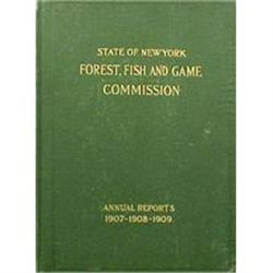 Books NY Forest Fish Game Commission Report #1417072