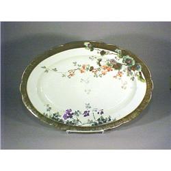 Large Limoges Redon Platter Gold Enamel #1417084