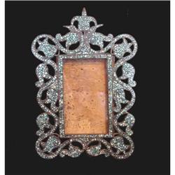 Turquoise Inlay Picture Frame #1439470