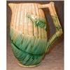 Image 1 : MAJOLICA Pitcher WARDLE Fern Bamboo - ANTIQUE #1439922