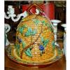 Image 1 : Fabulous Majolica Large Cheese Bell #1440443