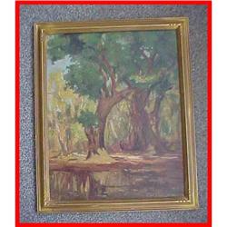 Carl Schmidt California Landscape Oil Painting #1459461