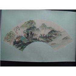 fine Chinese Fan Painting #1459598