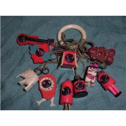 10 vintage celuloid, early-plastic or bakelite #1459664