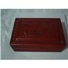 Image 1 : 19thC  Chinese Cinnabar Box Marked China #1476094
