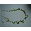 Image 1 : F.W.Cultured Pearls Peridot Briolets Ruby #1476097