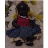 Doll Black Bisque Japan Baby Girl 4.5" #1476533