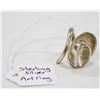 Image 1 : LARGE STERLING SILVER ART RING